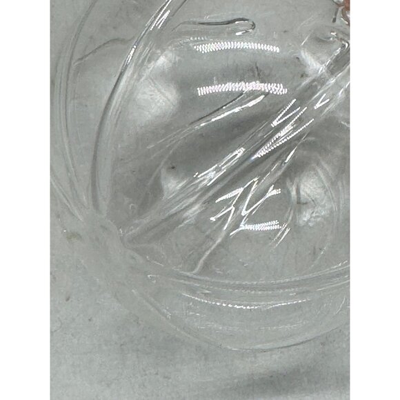 Hand-Blown clear Glass ball Ornament Made In Italy Parisevetro 2.5" READ - Picture 3 of 7